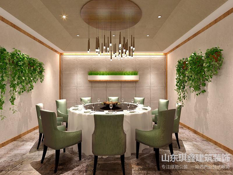 濟南餐飲裝修：琪鑫裝飾完美展現(xiàn)了我的設想